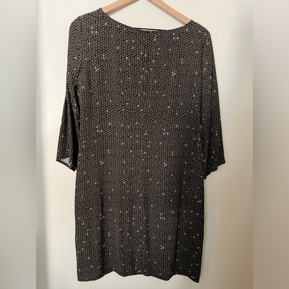 Mini dress 3/4 sleaves side pockets size 6 made in Italy